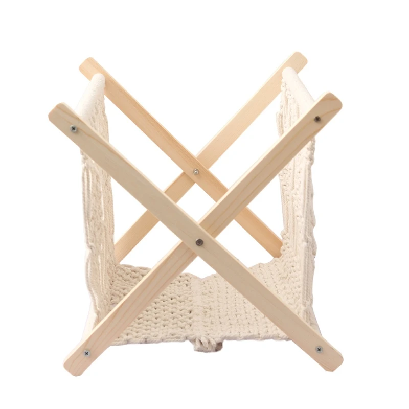 Macrame Magazine Rack Boho Magazine Holder Storage Standing Basket for Newspaper Dropship