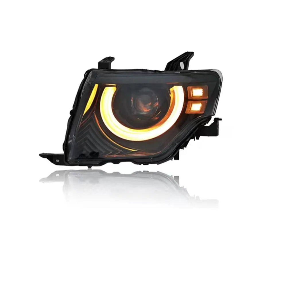 2 Pcs Car Light For Mitsubishi Pajero V97 LED Headlights 2007-2021 V93V87 LED Lens Daytime Running Light