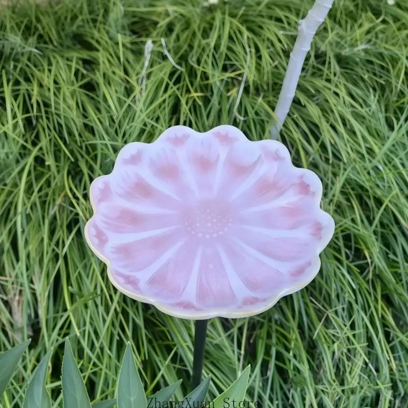 Besucher-Wasserstelle Freien mit Blumenschale, Keramik-Goggas-Bewässerungsstation 3XUF – Detail 8