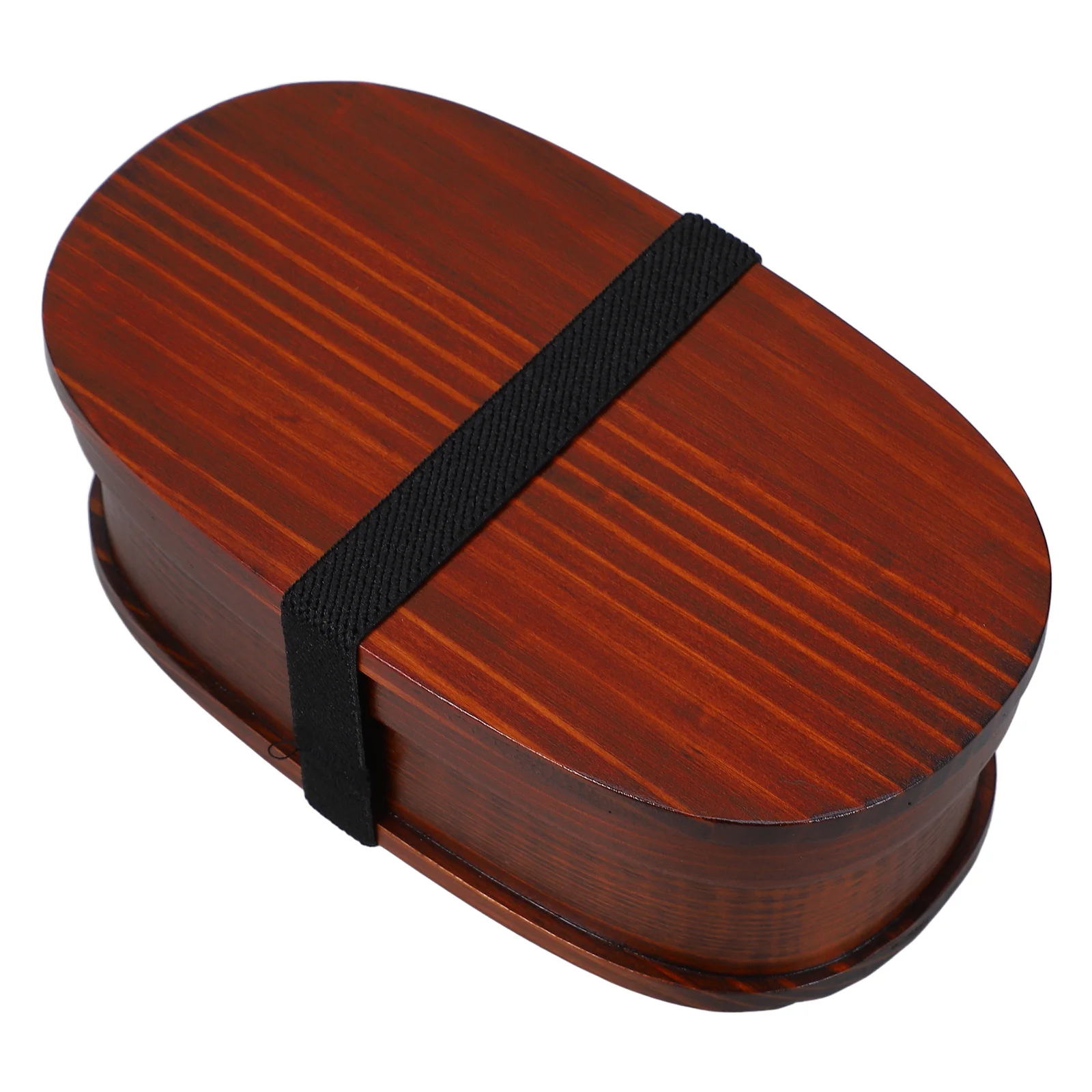 

Japanese Bento Box Wood Lunch Container Portable Food Storage Case For Salad Sushi Meal Prep Lightweight Wooden Container