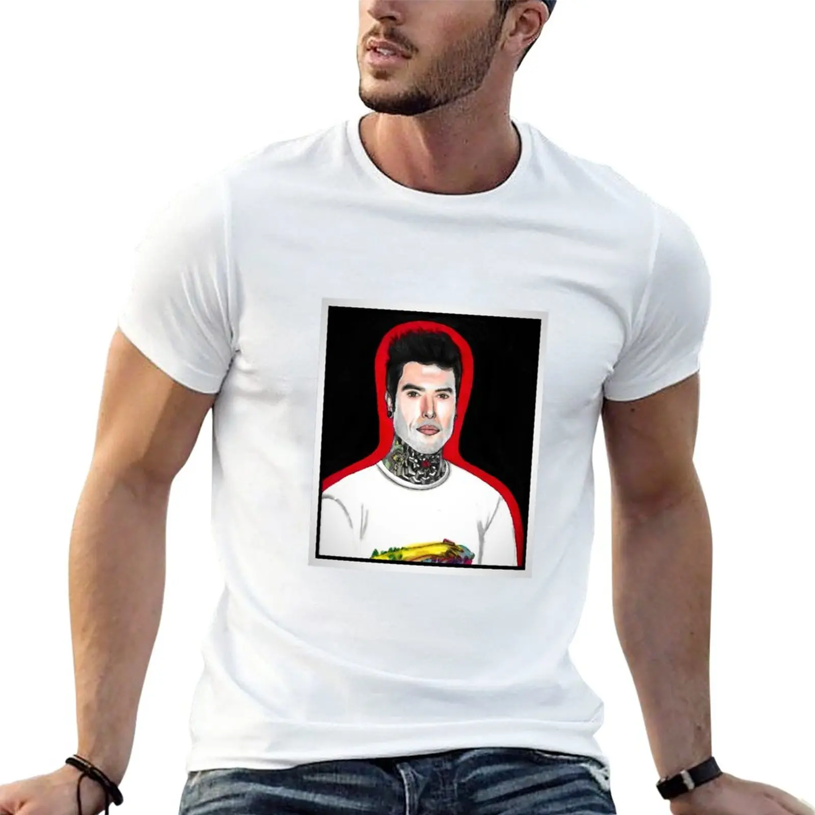 Fedez T-Shirt graphic t shirt Oversized t-shirt sweat shirts, men