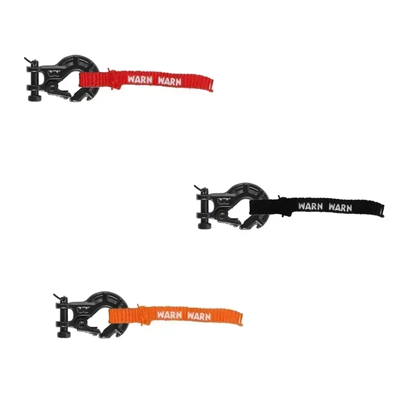 

Металлический крюк для прицепа на радиоуправлении, крюк для лебедки, украшение для тяговой бирки для 1/10 RC гусеничного автомобиля, осевые детали SCX10 Trxs TRX4