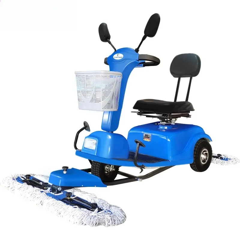 

New 48v electric riding industrial sweeper dust truck mop