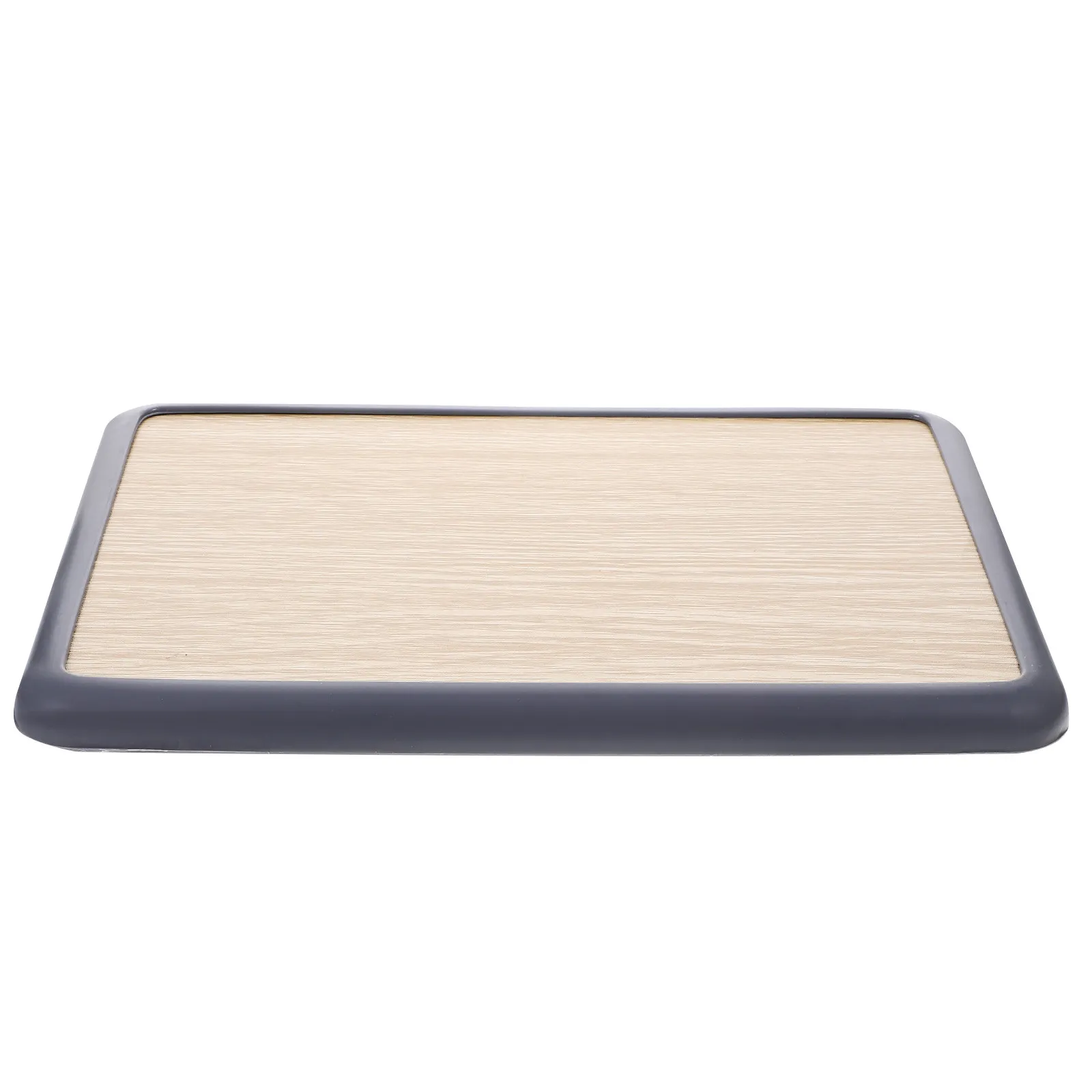 Small Wooden Stool Seat Replacement Solid Wood Square Stool Seat Part for Home Classroom Restaurant