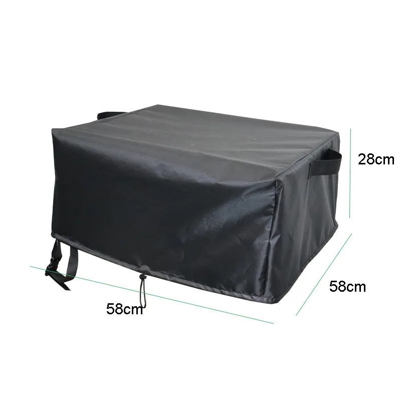 غطاء فرن بيتزا خارجي لفرن بيتزا بلاكستون 2238 على سطح الطاولة، غطاء مقاوم للماء والغبار مع مقابض برباط وجانبية #4