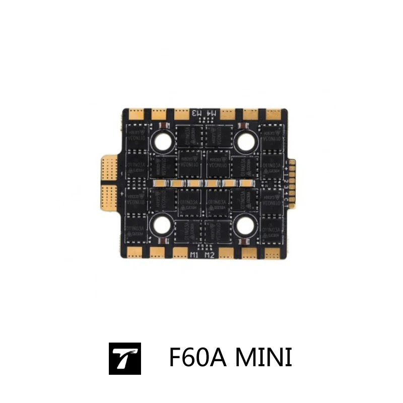 F60A  4-8S 4-in-1 60A ESC Brushless Speed Controller for FPV Racing Dr-one / RC Quadcopter