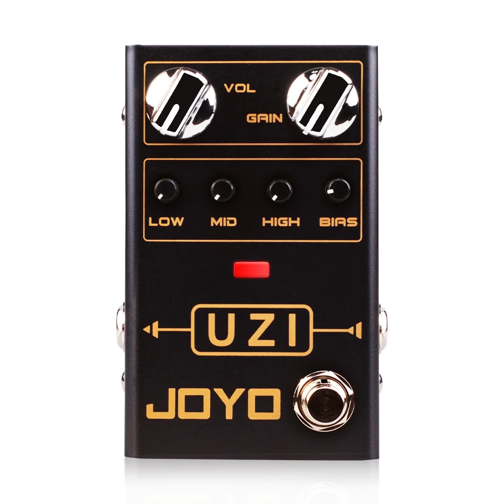 JOYO UZI Heavy Metal Distortion Pedal High Gain Electric Guitar Effect Pedal Between American Distortion And British Distortion