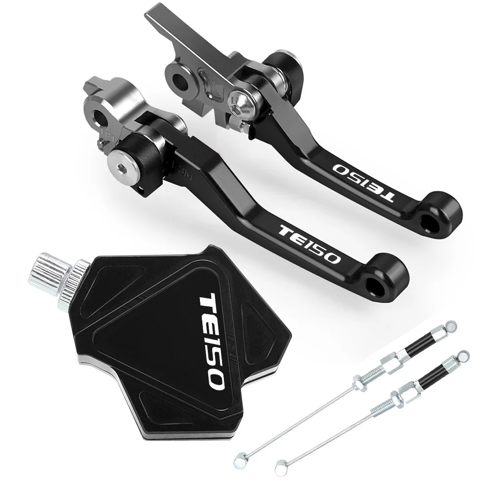 

Motorcycle CNC aluminum Dirt Bikes Easy Pull Clutch Lever Brake Lever System Set Fit for HUSQVARNA TE150 TE 150 TE-150 2017-2018
