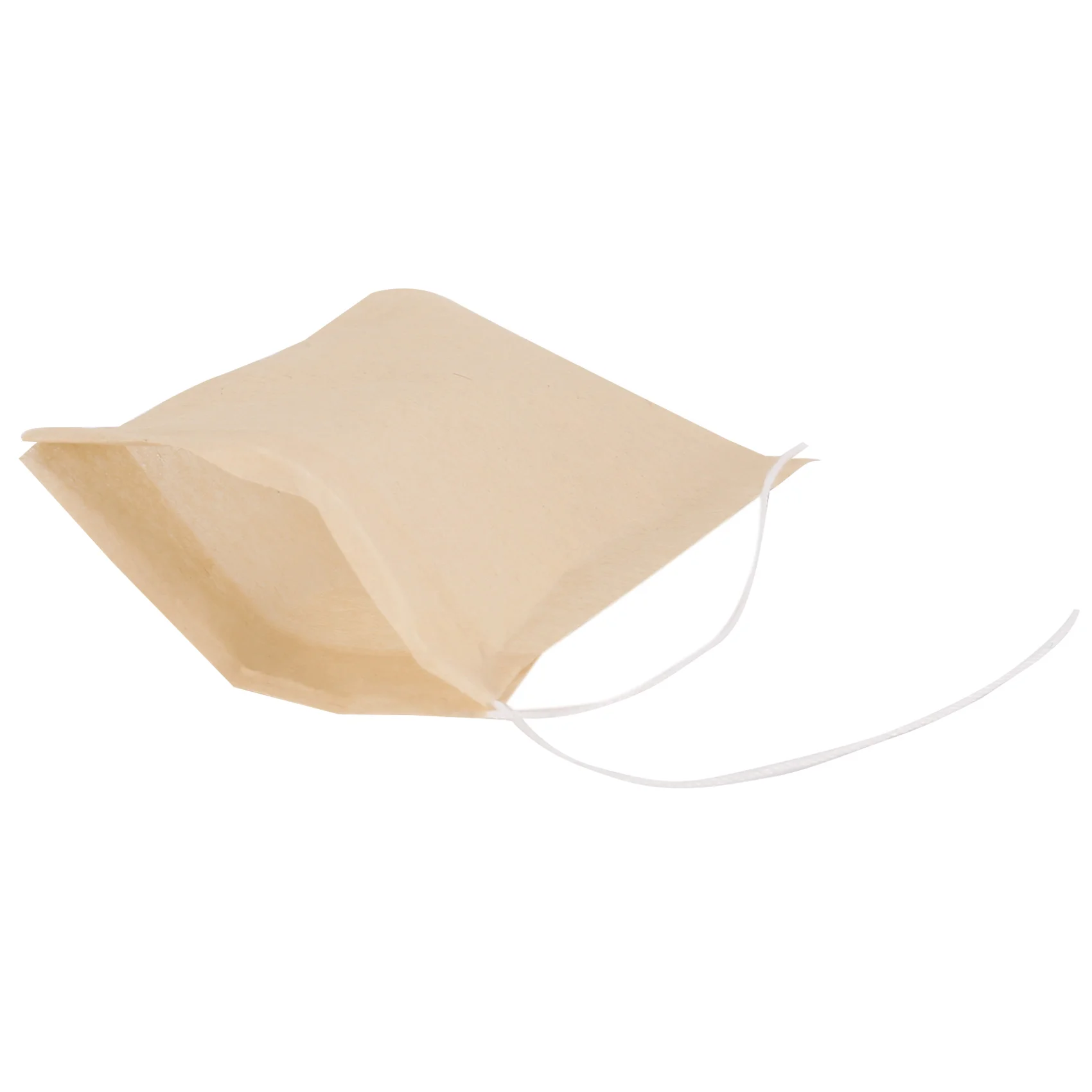 AC76-500 Pack Tea Filter Bags,Disposable Paper Tea Bag With Drawstring For Loose Leaf Tea,Coffee(Natural Color)