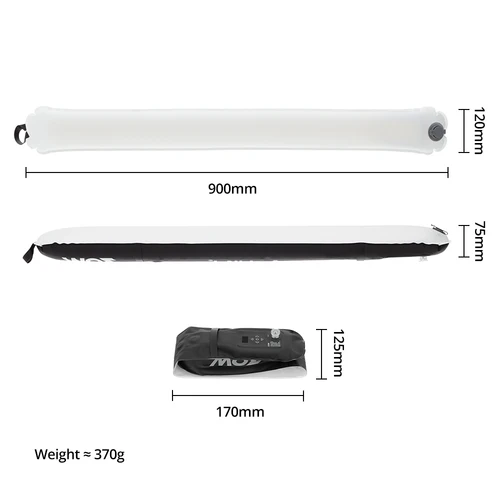 Imagen 2 del producto Nueva iluminación de fotografía Ambitful GC30R 30W RGB CRI TLCI≥95 luz de tubo de aire 2000K-10000K luz inflable Flexible LED portátil