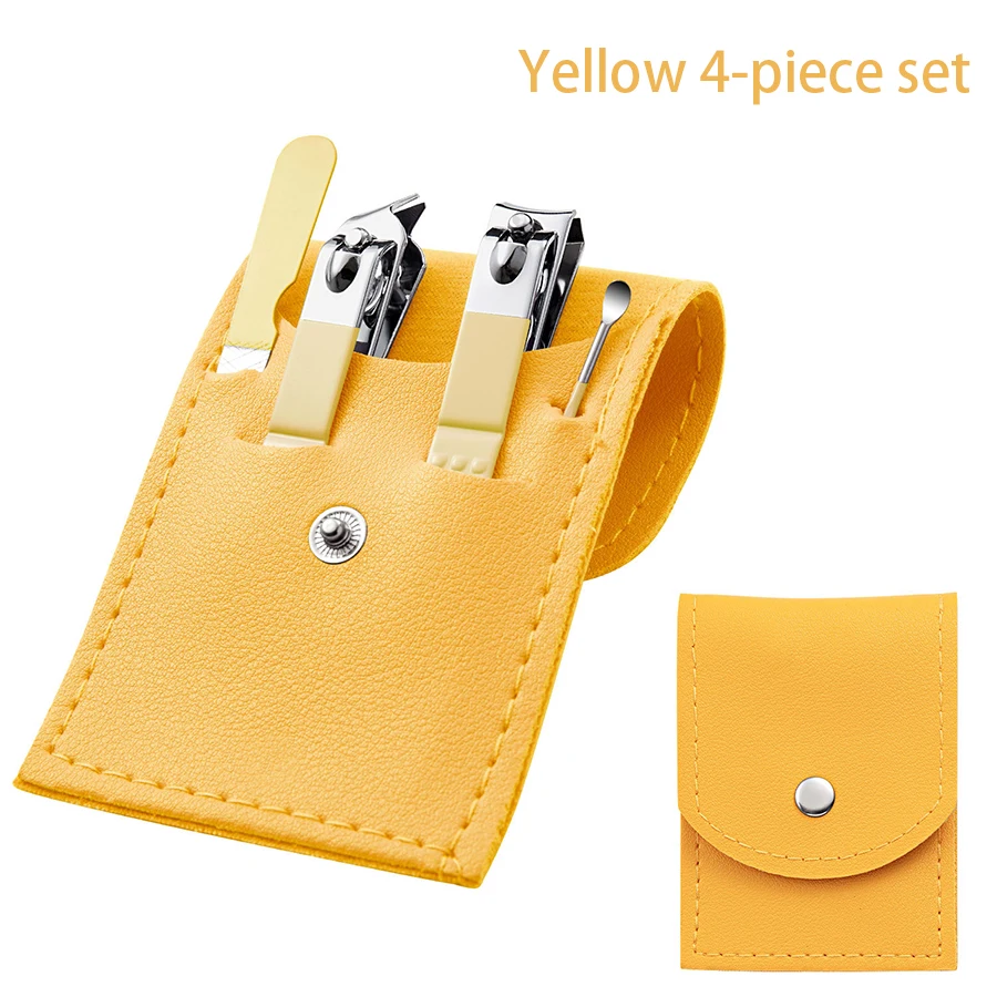 Zestaw do manicure i pedicure ze stali nierdzewnej, obcinaczki do paznokci, zestaw do pielęgnacji skórek, nożyczki do paznokci, zestaw narzędzi do codziennego użytku.