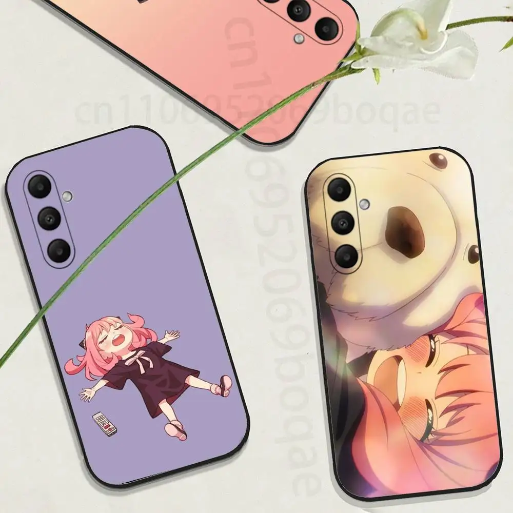 

Cute A-Anya F-Forger Phone Case for Samsung Galaxy A73,23,53,33,24,72,22,52,32,54,A34 Soft Cover