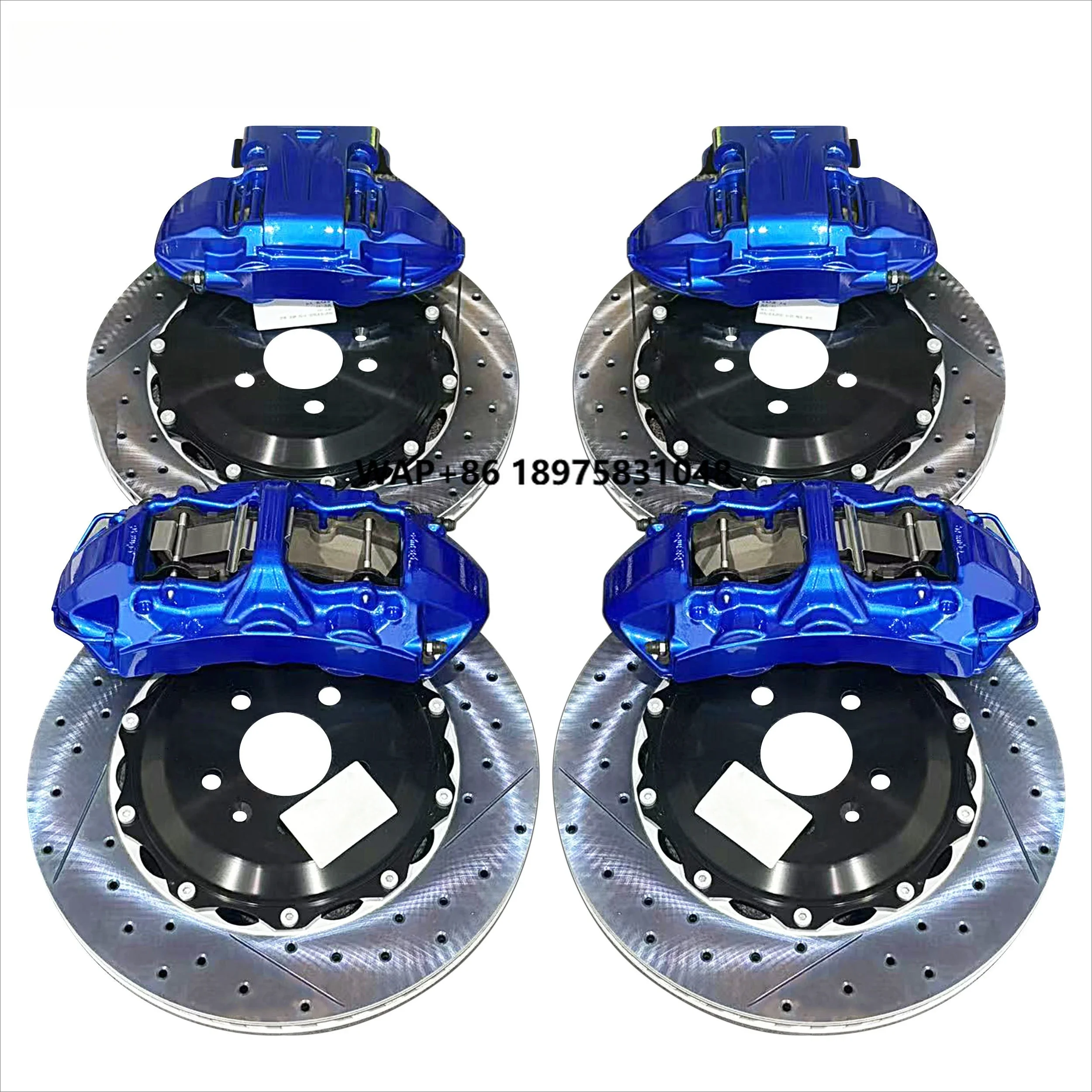 

2 Piece Floating Disk Break Pads Big Brake Kit Rotors for S3 8V SQ2 Q3 7 8 Gti