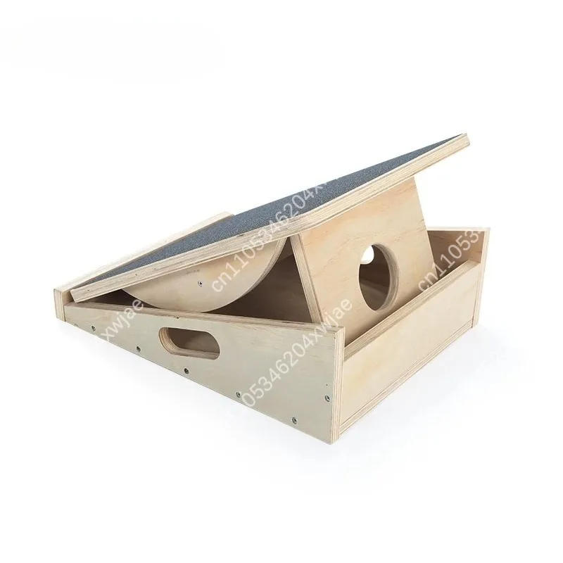 Wooden Adjustable Slant Board Calf Stretcher Leg Stretch Rack Balance Trainer for Home Gym Yoga