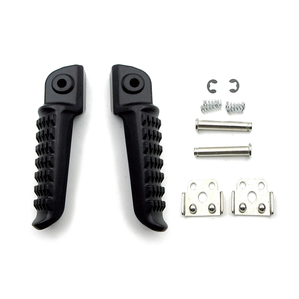 Motorcycle Rear Footrests Foot Pegs For Kawasaki Ninja 250R 650R Z750 Z1000 ZZR1200 1400 ZX-6R 98-13 ZX9R ZX-10R ZX12R ER6F ER6N