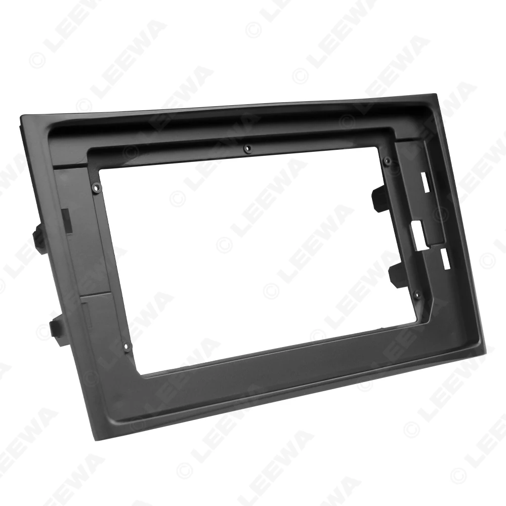 LEEWA Car Audio 10.1 "Grote Scherm Head Unit Dash Fascia Panel Frame Kit Adapter Voor Volvo XC90 2002-2014 Radio Dash Frame # CA7945