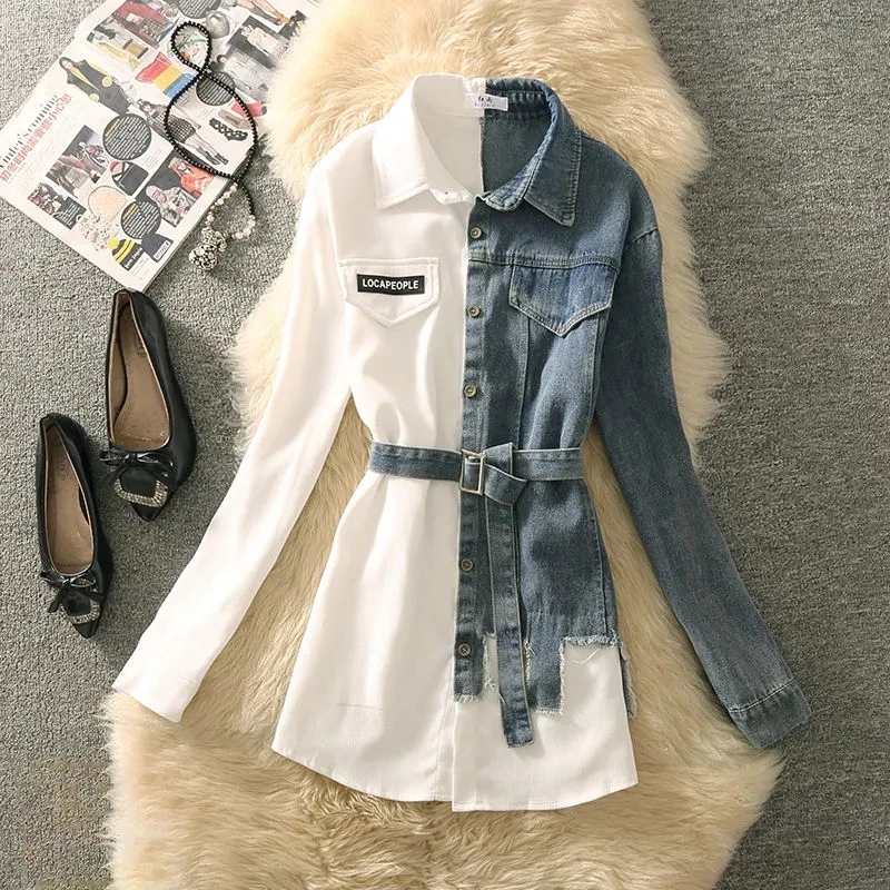 Veste en jean à coutures rétro pour hommes et femmes, manteau à boutons, décontracté, haute qualité, adt joker, printemps, automne, nouveau, 2024