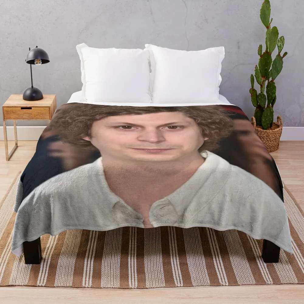 

Michael Cera Throw Blanket decorative throw blanket fuzzy blanket custom blanket