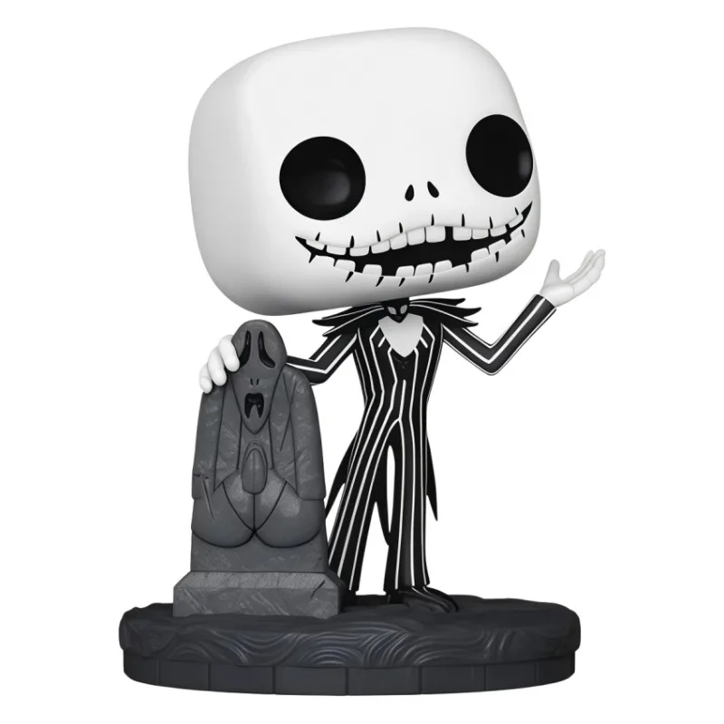 Funko Pop Disney Jack Skellington Vinyl Figure Official Collectible Cartoon Merch Home Desk Decor Gift for Animation Enthusiasts - view 4