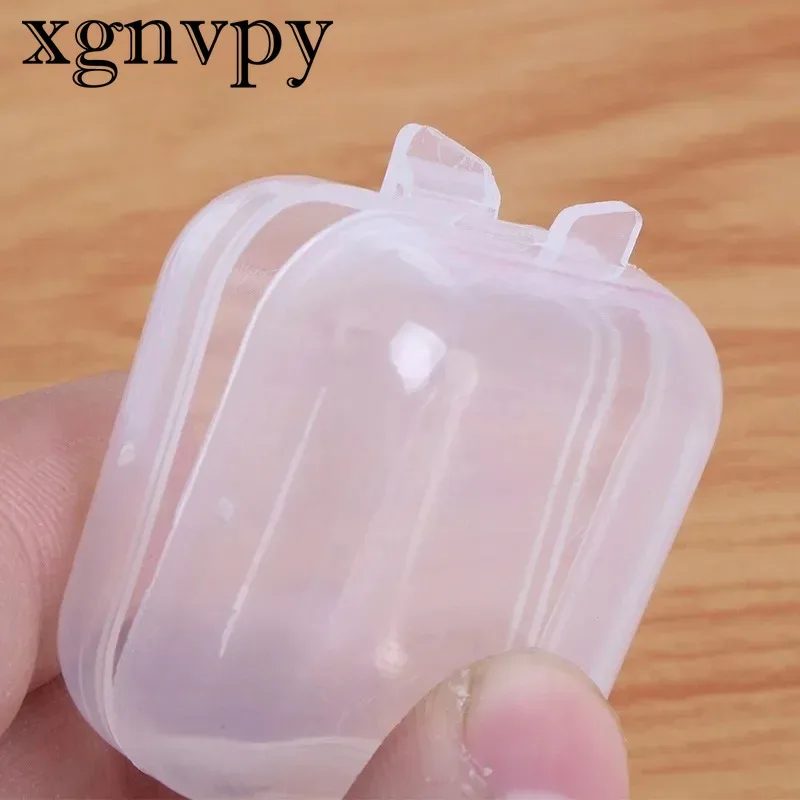 xgnvpy    Micro Transparent Bathroom Organizer - Jewelry & Fish Hook Storage Box, Space-Saving Mini Container