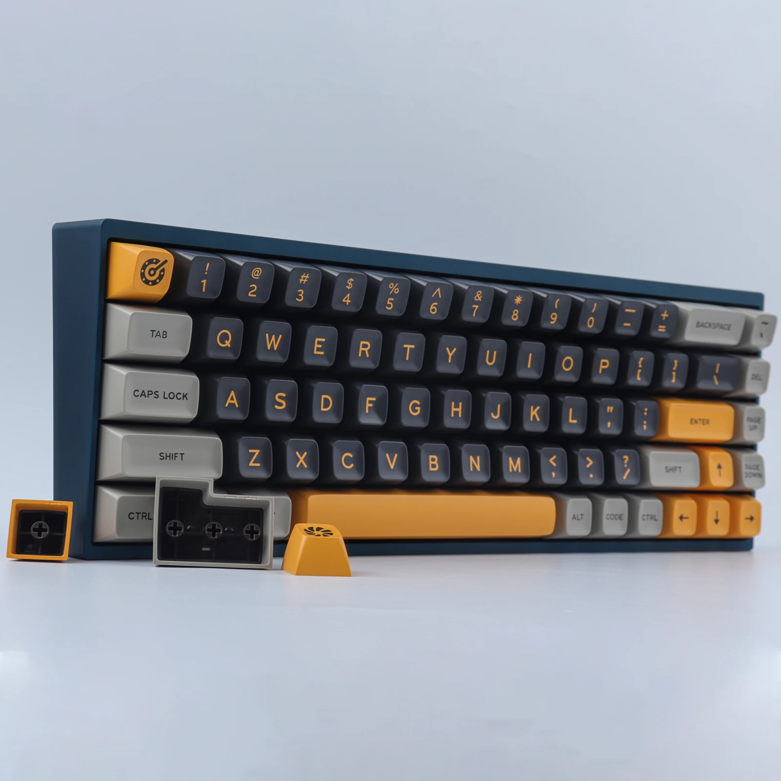 172 Phím Đôi Bắn Vàng Màn Hình Keycap ABS SA Hồ Sơ 6.25U 7U Phím Cách Iso Vào Chìa Khóa Cho DIY Bàn Phím Cơ GMMK Pro