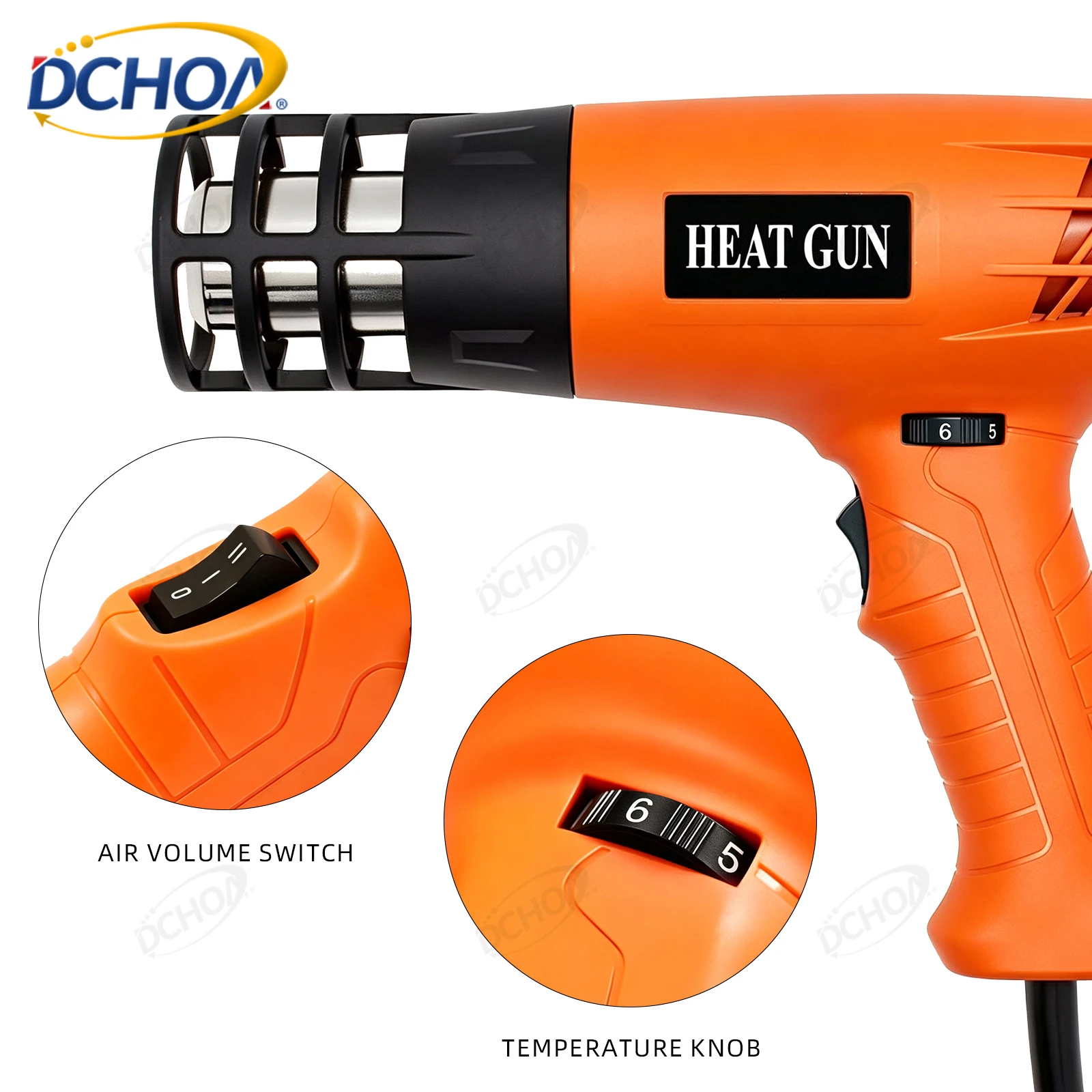 DCHOA 2000W warmeluchtpistool - Heat Gun Variable recensie en prijs
