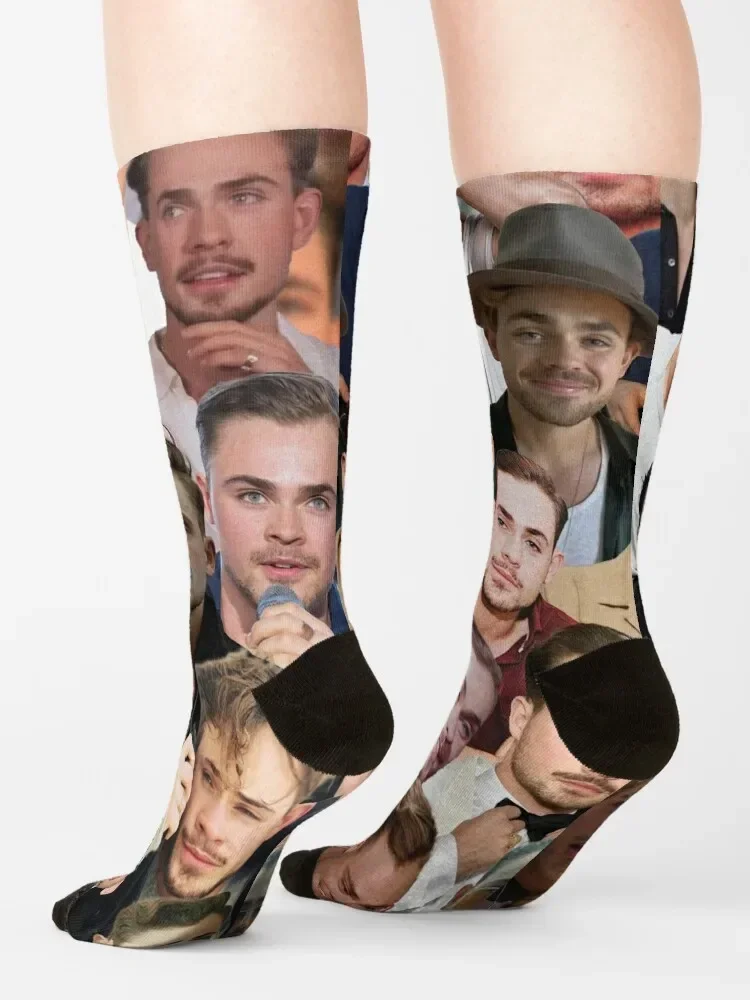 Dacre Montgomery Photo Collage Socks Heating sock sports stockings Socks Ladies Men\'s