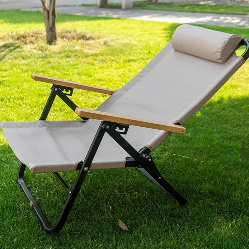 

# Garden Furniture Outdoor Tourist Chair Comfortable Travel Patio Lightweight Folding Beach Camping Lounge Sunbed #