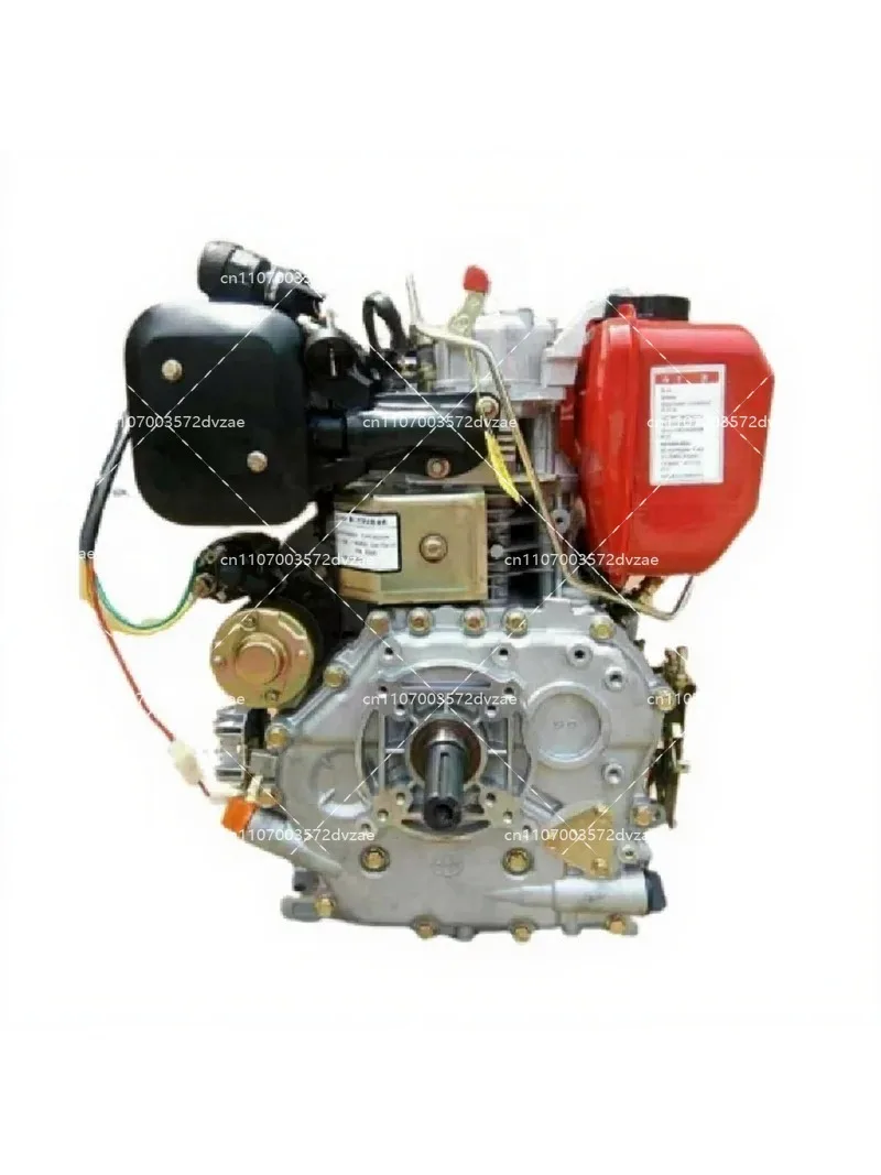 Single Cylinder Air Cooled 195 Diesel Engine 6-15  Micro Tiller Head 186FA 188 192