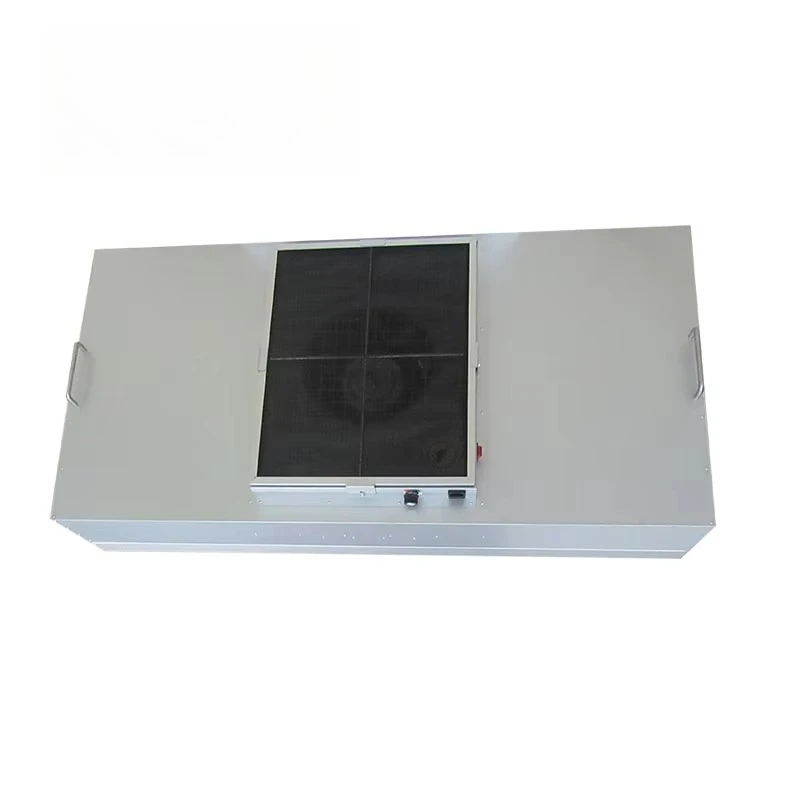 Industrial filter machine, with fan filtration unit, for air purification equipment in mushroom cultivation