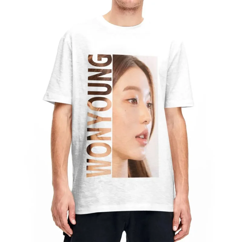 Ive wonyoung T-shirt for men women hipster 100% cotton tee shirt crew neck short sleeve t shirt summer clothes