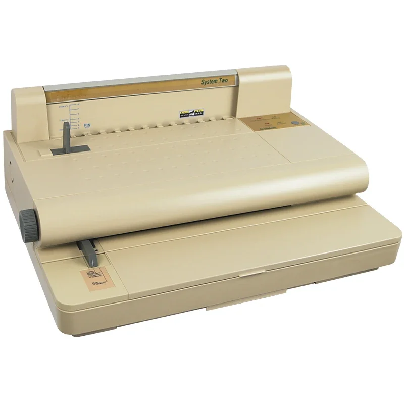 

New Electric Multi-hole Punching Machine Ten-pin Weile Nail Strip Electric Binding Machine 500 Pages Of Ultra-thick Binding