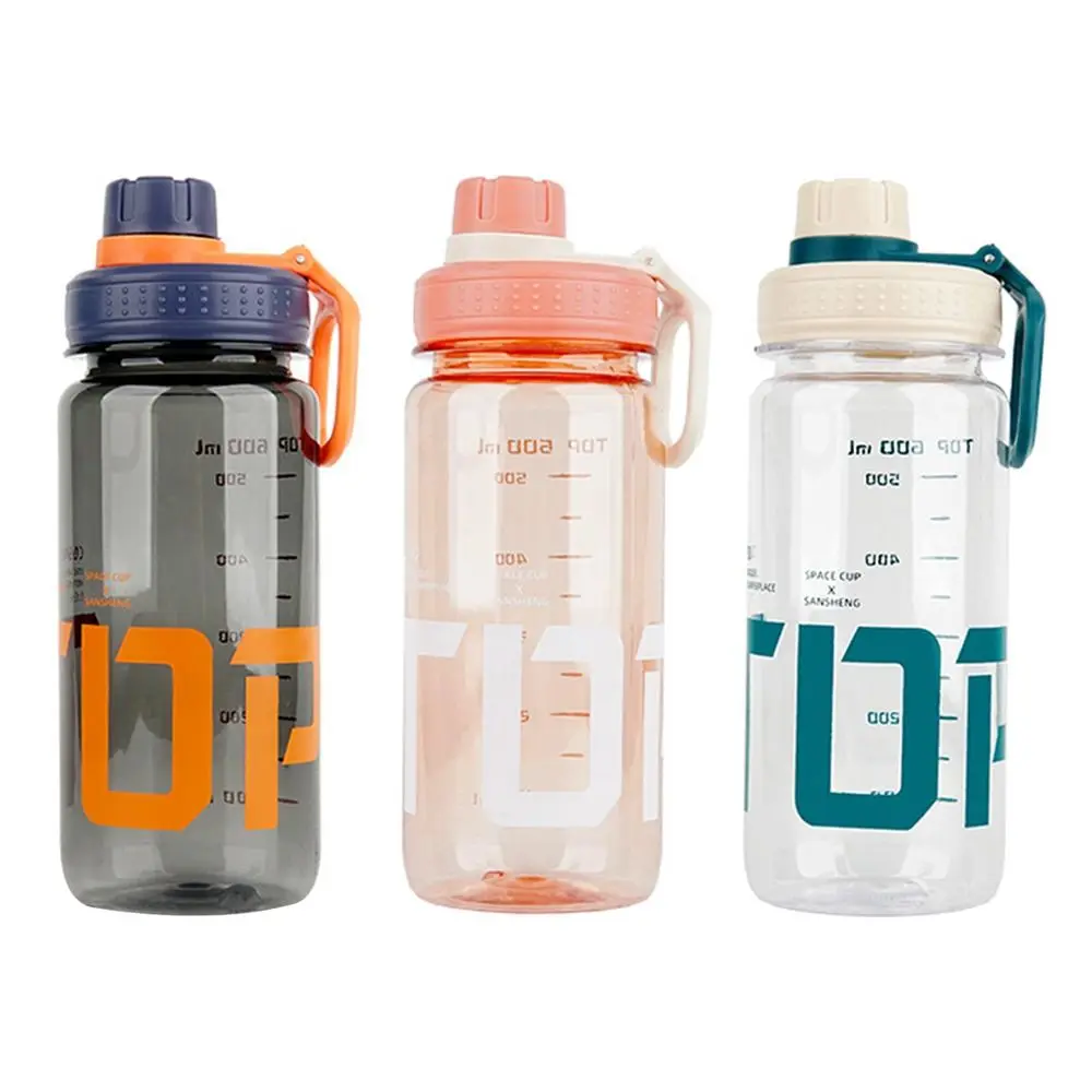 Large Capacity Water Bottle Gym Fitness Drinking Bottle Outdoor Camping Climbing Hiking Sports Shaker Bottles Fashion Kettle