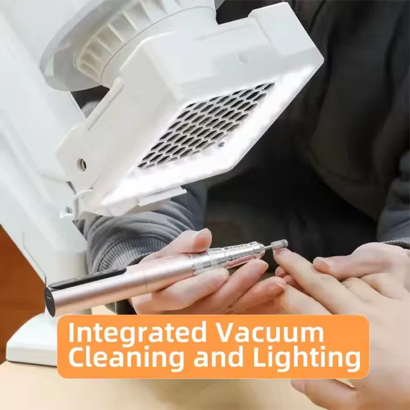 حار بيع أحدث صالون الأظافر الحصري مسمار مكنسة كهربائية آلة عمودي مكنسة كهربائية النازع مروحة للتقليم المهنية