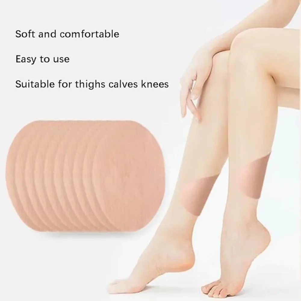10Pcs Anti-Chafing Thigh Pads Non-woven Self-Adhesive Anti-Friction Invisible Thigh Stickers Waterproof and Breathable Unisex