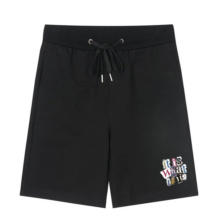 

It Is What It Is Slogan Cotton Unisex Shorts Women Men Graphic Casual Fashion Brand New Arrivals Summer Essentials Sweatshorts