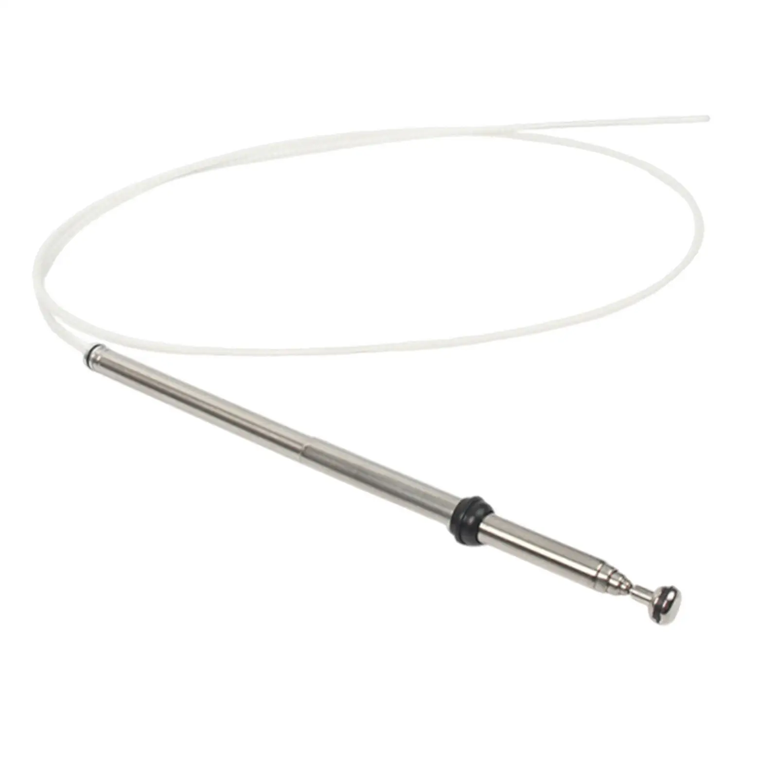 Power Antenna Mast 86337-0W030 Silver Accessory Compatible for Lexus Simple Installation Direct Replace High Performance