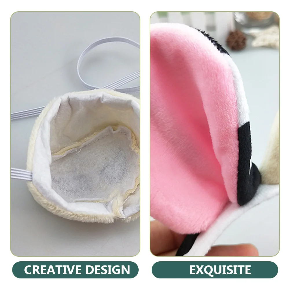 

1Set Halloween Kids Cow Cosplay Costume Realistic Headband Tail Party Performance Supplies Kindergarten Decoration