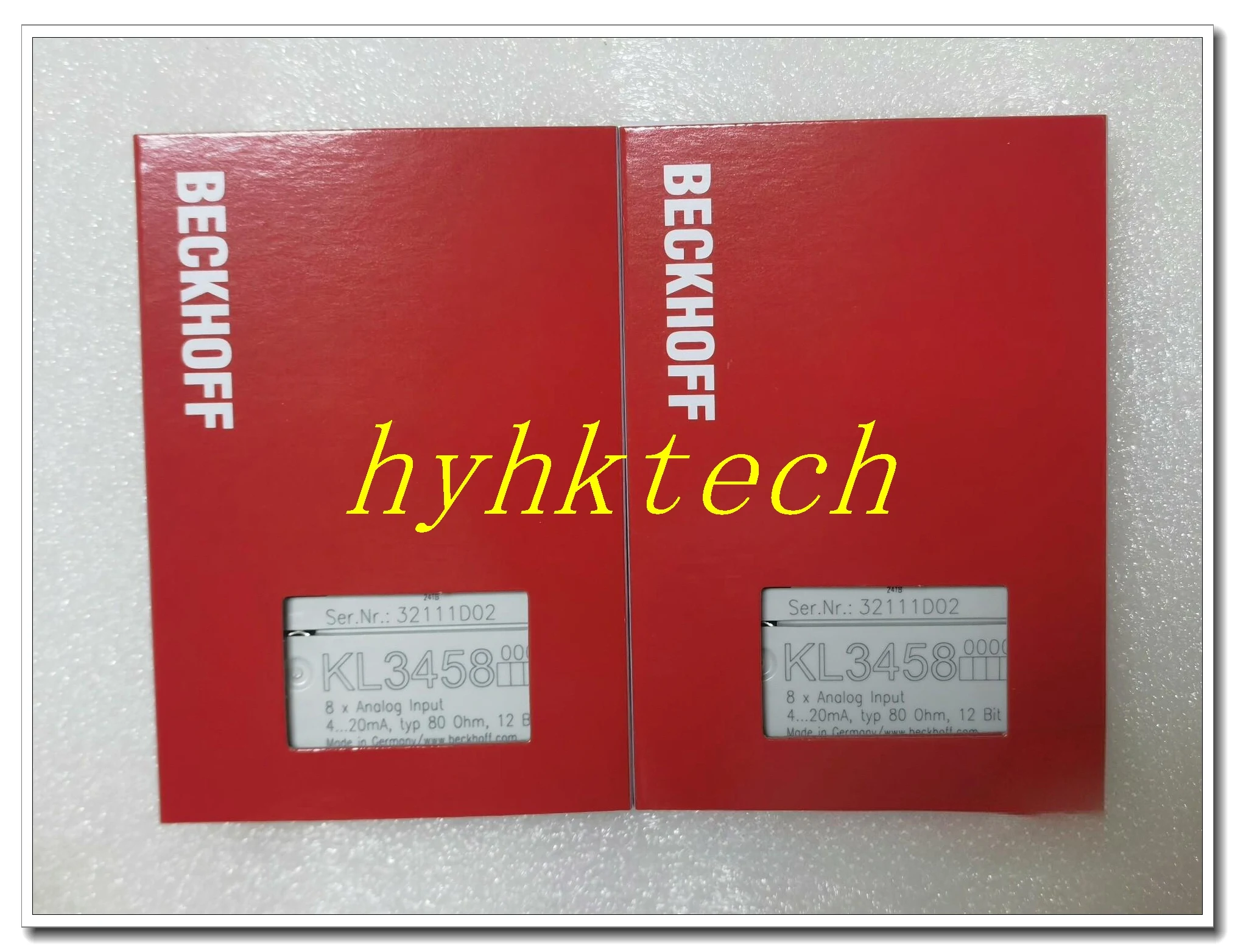 

Original KL3458 A HOFF Digital quantity terminal module, 100% tested before shipment