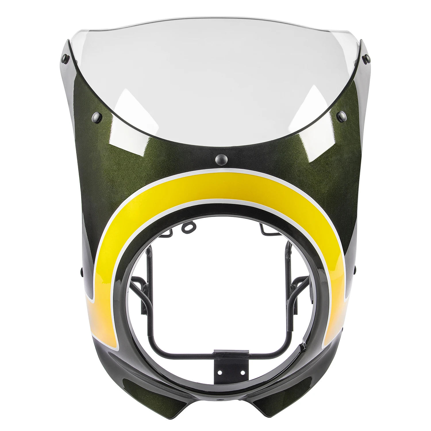 Retro Koplamp Kuip Voorruit Motorfiets Voorruit Universal Fit Voor Kawasaki Z900RS Se 2018-2025 - afbeelding 1