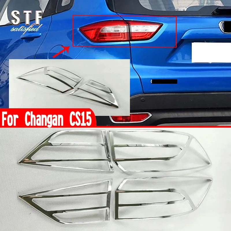 

For Changan CS15 2019-2024 Accessories Tail Light Lamp Cover Trim Molding Decoration Stickers