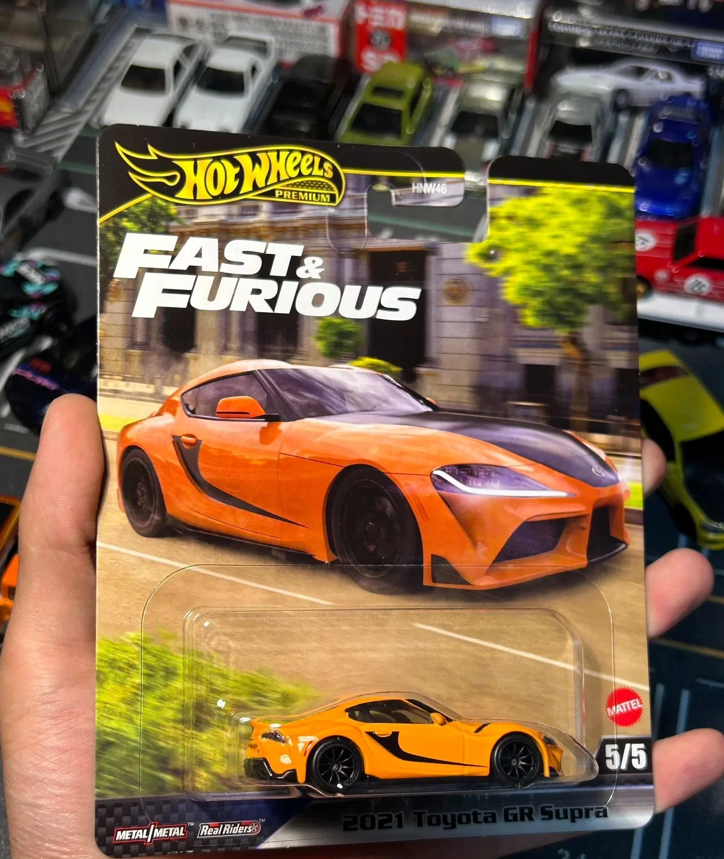 Hot Wheels Fast & Furious Series Toyota Subaru Nissan Legering Custom Model Auto Ornament Collectible Gift Speelvoertuig