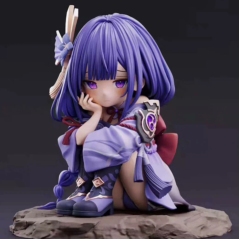 ゲンシン-アニメのアクションフィギュア,かわいいPVCモデル,Yae Miko,raiden Shogun,コレクションおもちゃ,装飾ギフト,新しいパターン