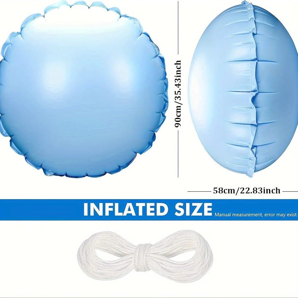 Pool Pillows for Above Ground Pools, Heavy Duty Swimming Pools Air Pillow Pool Closing Winter Kit Pool Cover Float Balloon