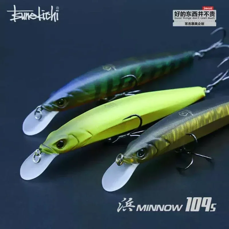 TSUNEKICHI ISSEI Bang Floating & Submerged Mino 86F/109F/86S/109S Long Throw Competitive Luya Bait Lure