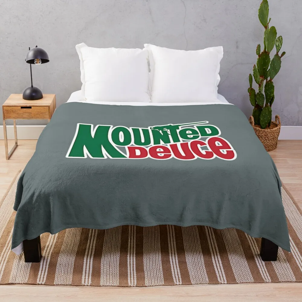 

Mounted Deuce Throw Blanket Luxury St christmas gifts Softest Blankets