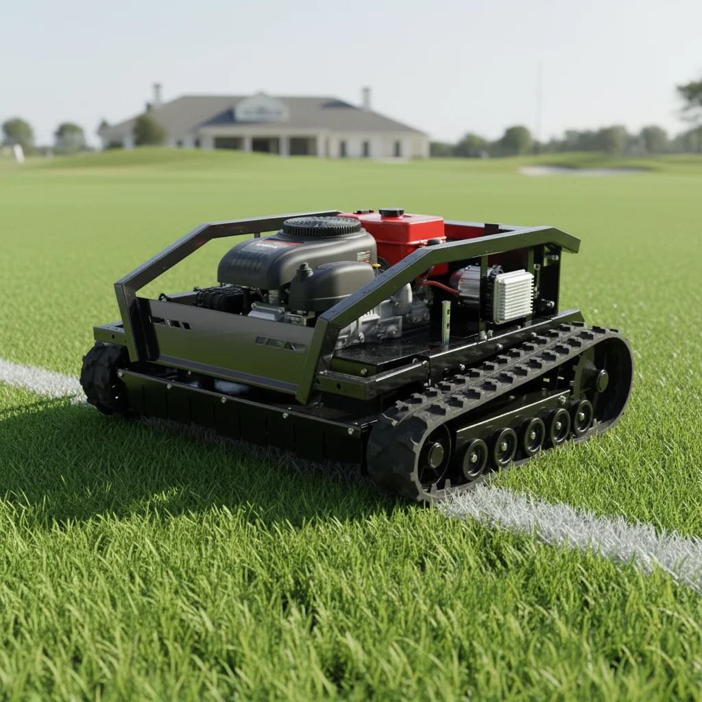 

Мощная бензиновая газонокосилка с настраиваемыми параметрами, прочным стальным лезвием и длительным временем работы для больших площадей