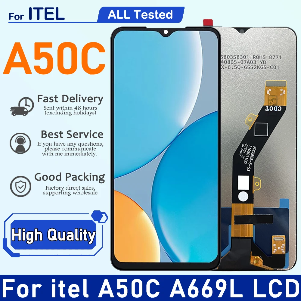 6.56 IPS LCD for Itel A50C A669L: A Reliable Replacement for Your Itel A90 Compatible Device