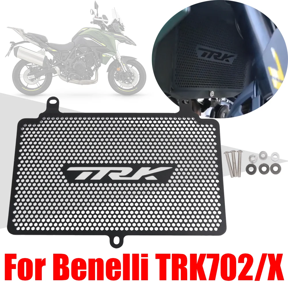 

FOR Benelli TRK702 TRK702X TRK 702X TRK 702 X Motorcycle Accessories Radiator Grille Guard Protector Grill Protection Cover