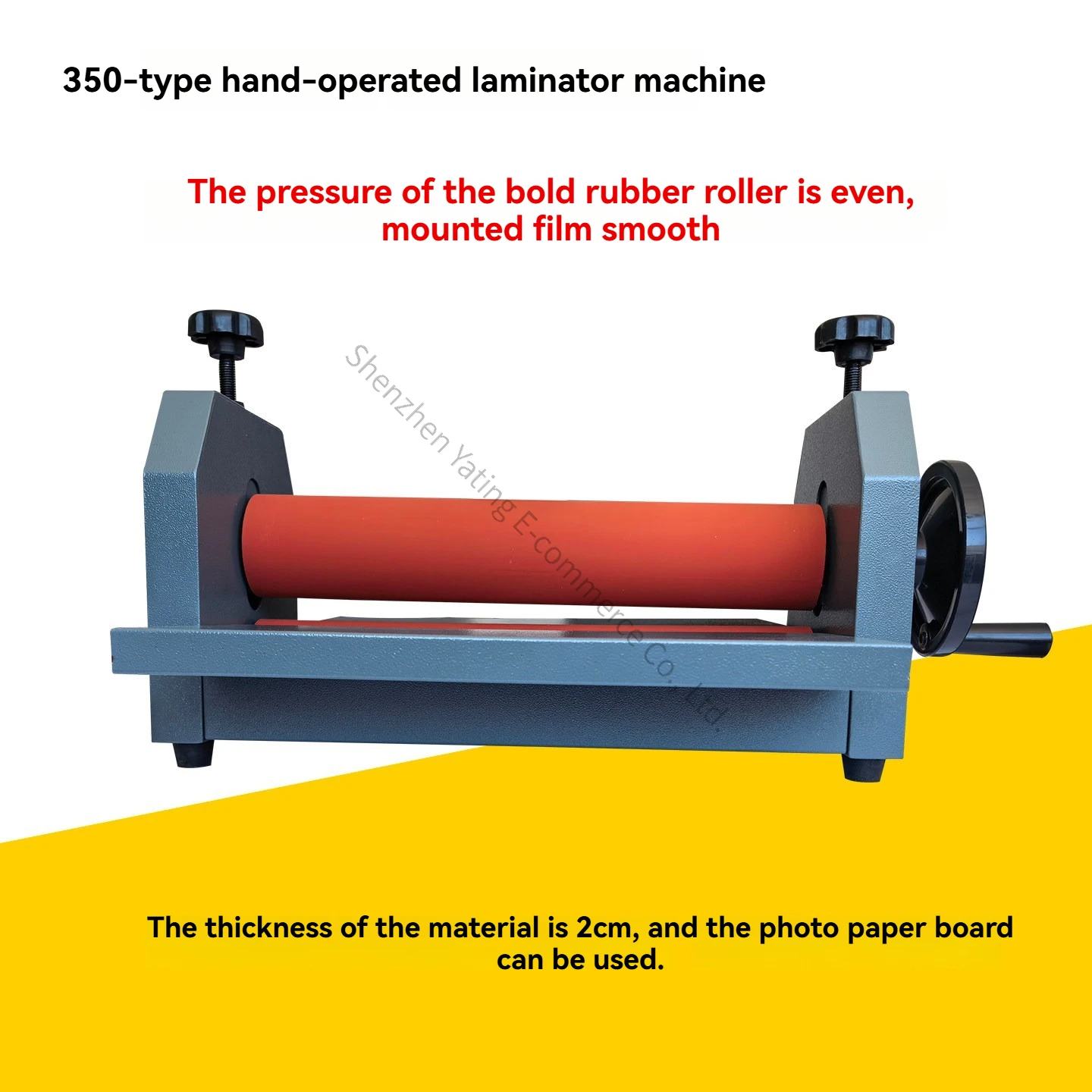 A3 Photo Paper Laminating Machine Manual Cold Laminating  Film Plate Laminating Machine Advertising Production Tool